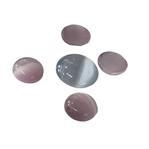 CH26897 CATS EYE CABOCHONNSTONES  FOR JEWELLERY/DECORATION 7mm//1Pcs/   PURPLE COLOR,   ,Material GLASS,, (70 0) ()