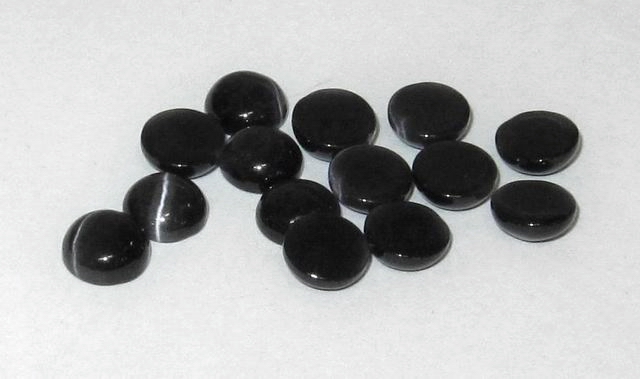 CH26899 ΜΑΤΙ ΤΗΣ ΓΑΤΑΣ ΚΑΜΠΟΥΣΟΝ ΓΙΑ ΚΟΣΜΗΜΑ/ΔΙΑΚΟΣΜΗΣΗ 7mm//1Τεμ. ΜΑΥΡΟ ΧΡΩΜΑ, ,ΣΥΝΘΕΣΗ ΓΥΑΛΙ, (46 0) (gr) ()