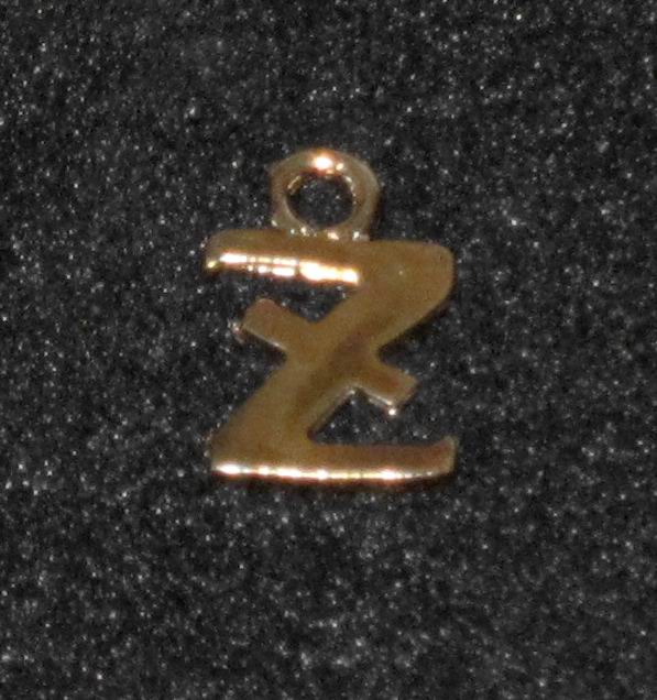 CH27838 Κρεμαστά Μεταλλικά μονογράμματα φιγούρα για βάπτιση και διακόσμηση Με Γράμμα Χ (126 32) (gr) ()