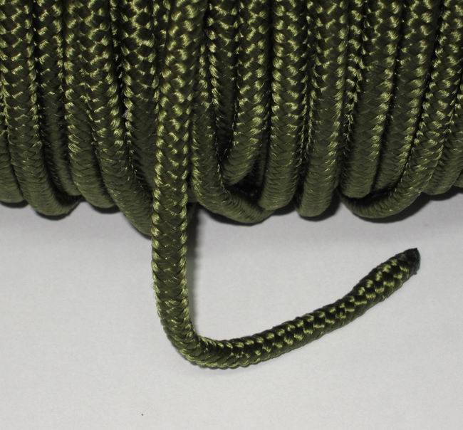 CH28078 Ορειβατικά κορδόνια για ιδανικά για ανδρικά βραχιόλια Για Διακόσμηση 6mm//1Μέτρ. Λαδί Χρώμα, ,Συνθεση , (60 80) (gr) ()