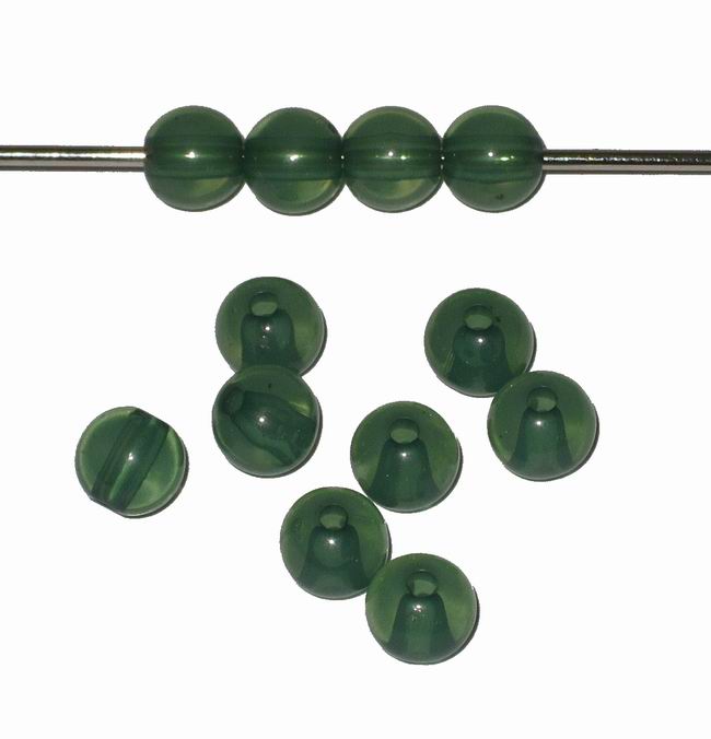 CH28178 Acrylic Round Beads  8mm/100Pcs Emerald Color,   ,Material Acrylic,,Beads (13 26) ()
