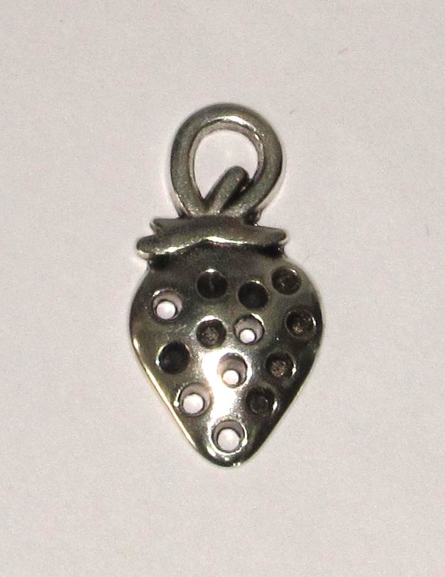 CH28452 Μεταλλικές Φράουλες 24X13/1Τεμ. Αντικέ Χρώμα (35 11) (5gr) ()