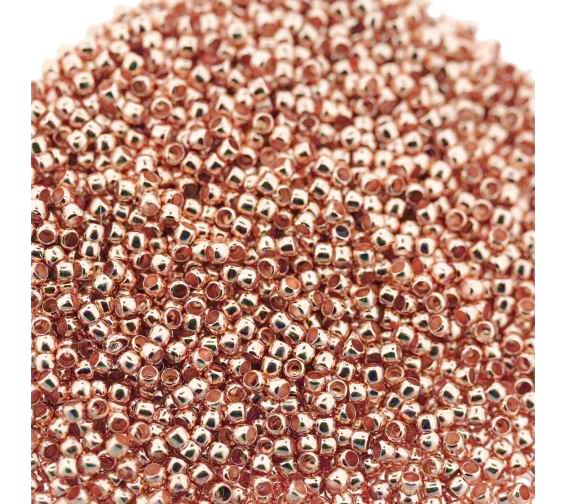 CH29161 Metal crimp beads ,for jewellery 2,5mm/200pcs/ rose gold plated,   ,material ,, (41 0)