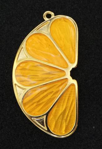 CH29661 Μεταλλικά Καστόνια  Για κόσμημα 53X27mm/1Τεμ. Επίχρυσο Χρώμα, Με Χρώμα/Enamel  ,Συνθεση ,Κρεμαστά (9 0) (gr) ()