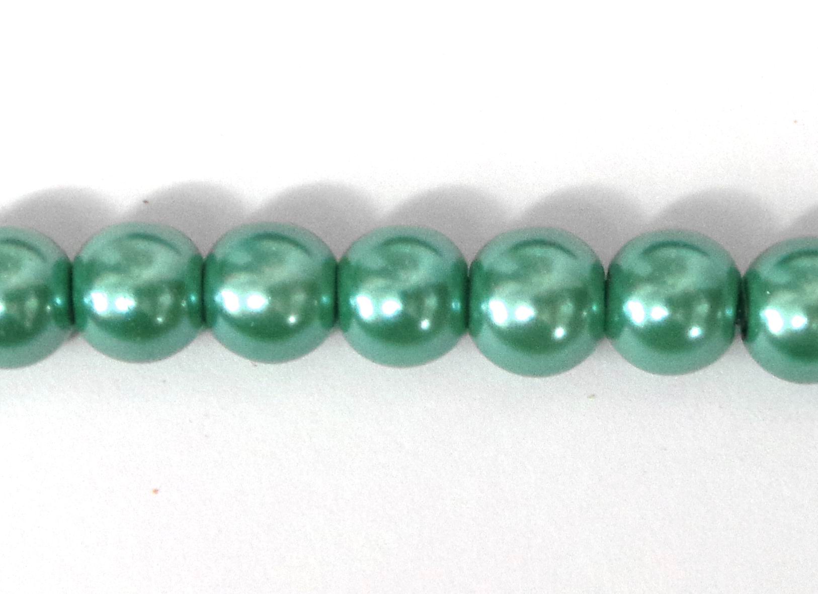 CH30127 Glass Pearls Round Beads ,For Jewellery 8mm/100Pcs/ Veraman Color,   ,Material Glass,,Beads (9 22) ()