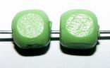 CH3062 Beads and Spacers Wooden Cubes, ,10X10mm/55Pcs ,Green Color (9 9) ()