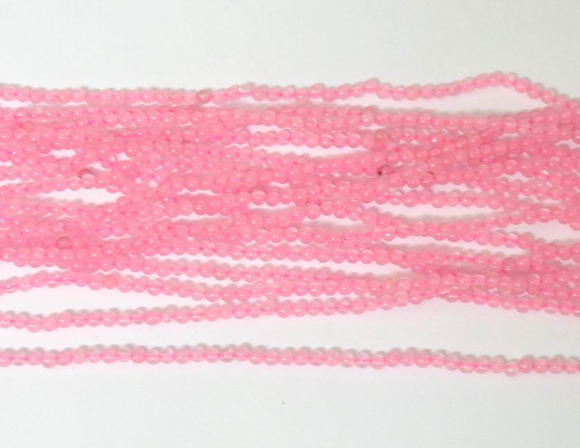 CH33244 Ημιπολύτιμοι Λίθοι Ρόζ Χαλαζίας   2,5mm/~150Τεμ. Επίχρυσο Χρώμα,   ,Συνθεση , (14 11) (6gr) ()