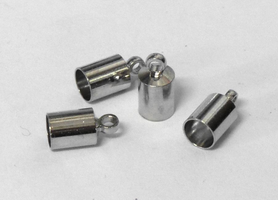 CH33998 Μεταλλικοί ακροδέκτες με κρίκο   9X5mm/Ø4mm/6Τεμ.   ΜΕΤΑΛΛΙΚΟ ΧΡΩΜΑ,   ,ΣΥΝΘΕΣΗ , (55 28) (6gr) ()