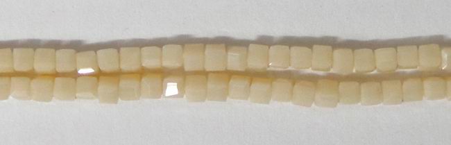 CH34657 Glass Cube Beads For Jewellery 2mm/80Pcs Honey Color, ,Material Glass,,Beads (1 0) ()