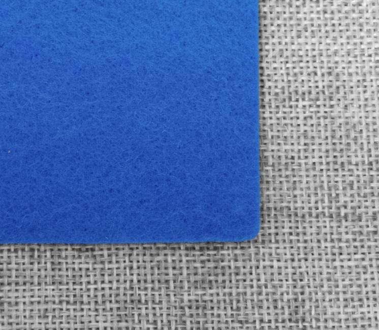 CH36217 Square felt sheets ,for decoration 25x25cm/1pcs/ blue color,   ,material synthetic felt,kneeting accessories, (27 0)