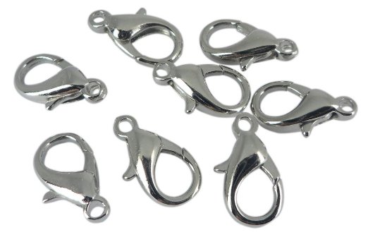 CH37397 Μεταλλικά Καβουράκια/Παπαγαλάκια Για κόσμημα 10mm/~100Τεμ. Μεταλλικό Χρώμα, Χωρίς Κρίκάκια ,Συνθεση , (-1 6) (35gr) ()