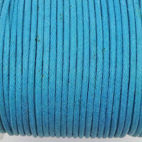 CH38685 Κορδόνια Κηρόσπαγγος με το μέτρο ,1,5mm/25Μέτρ. ,Μπλέ Χρώμα,Βαμβακερά (0 2) (60gr) ()