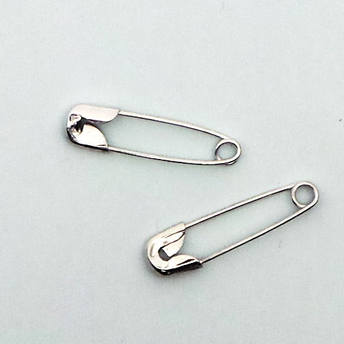 CH38743 Μεταλλικές παραμάνες Για διάφορες χρήσεις 19mm/~100Τεμ. Μεταλλικό Χρώμα, ,Συνθεση ,Γάμος-Βάπτιση, (8 5) (15gr) ()