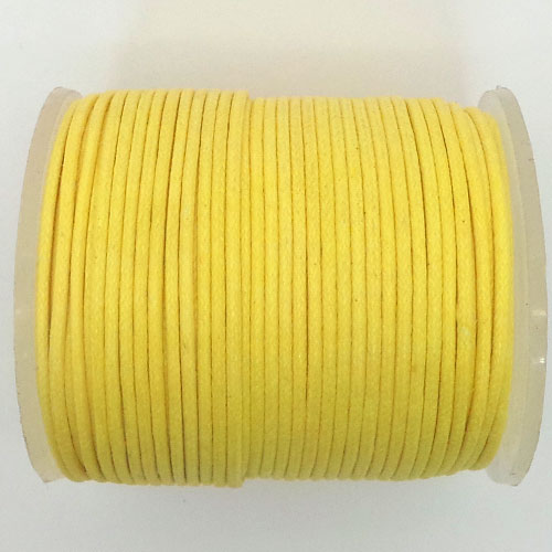 CH38779 Κηρόσπαγγος στρόγγυλο  Για κόσμημα 1.5mm/~25Μέτρ. Μελί Χρώμα,   ,Συνθεση , (14 4) (gr) ()