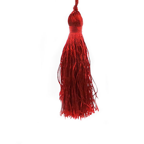 CH39930 Tassels , 20cm//4Pcs/ Red Color, Polyester  ,Material ,Christmas,Charms (11 29) (Wholesale Price 100 Pcs @  0.22= €22.5 ,Upon Availability)