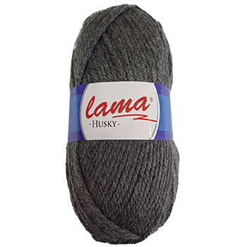 CH41996 Lama Husky yarn ,For shawls, cardigans 100gr/130Meters/ Grey Color,Col 110 Acrylic ,Material 100% Acrylic,Winter,Tunisian Crochet Hook no 6-7 (10 5) ()