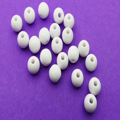 CH42503 Acrylic Round Beads ,For Jewelery/Decoration 6mm/220Pcs/ White Color,   ,Material Acrylic,,Beads (0 3) ()