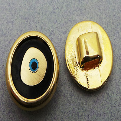 CH42765 Ορειχάλκινα Ματάκια Για κόσμημα 21mm/Τεμ. Επίχρυσο Χρώμα,   ,Συνθεση Ορείχαλκος,Περαστά (13 7) (gr) ()