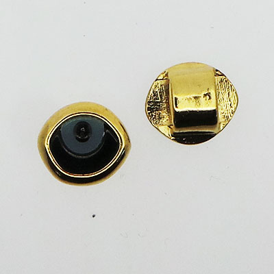 CH42807 Ορειχάλκινα Ματάκια Φιγούρα Για κόσμημα 15X12mm/1Τεμ. Επίχρυσο Χρώμα,   ,Συνθεση Ορείχαλκος,Περαστά (0 1) (6gr) ()