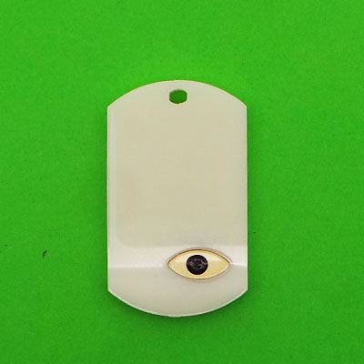 CH42810 Acrylic Evil Eyes For Jewellery 32X19mm/1Pcs Beige Color,   ,Material Acrylic,,Charms (3 1) ()