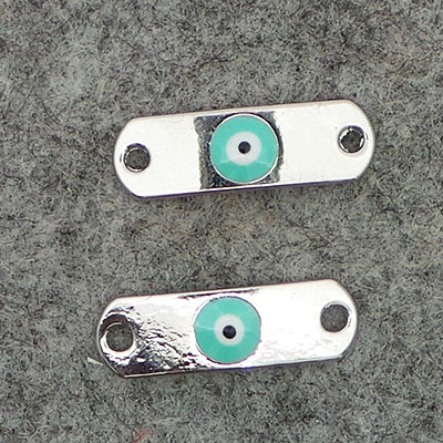 CH44200 Ορειχάλκινα Ορθογώνια ματάκια Για κόσμημα 9X26mm/2Τεμ. Αντικέ Χρώμα, ,Συνθεση Ορείχαλκος,Συνδετικά (4 0) (10gr) ()