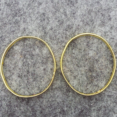 CH44390 Μεταλλικά κλειστά κρικάκια  Για Κόσμημα/Διακόσμηση 50mm//1Τεμ. Επίχρυσο Χρώμα,   ,Συνθεση , (14 8) (10gr) ()