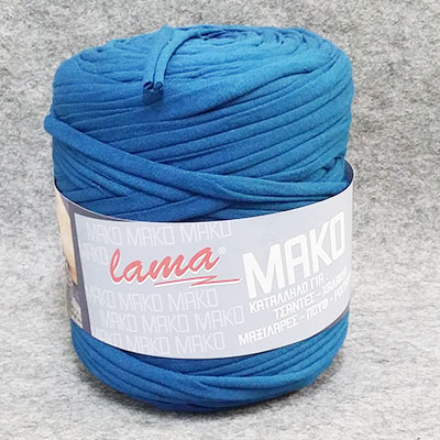 CH45607 LAMA MAKO YARN FOR KNITTING 700gr/130Meters/ (Lama) LIGHT BLUE COLOR, COTTON ,Material ,ALL SEASONS, (0 0) ()
