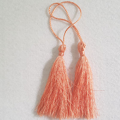 CH45726 Tassels Polyester 80cm/5Pcs Peach Color For Jewelery/Decoration  (18 38) ()