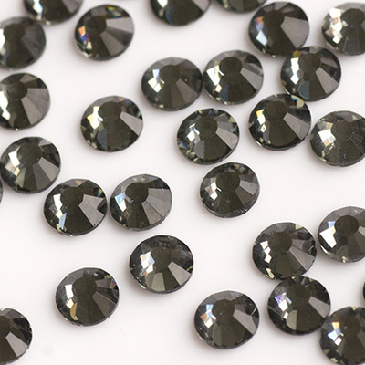 CH46420 Γυάλινα Στρασάκια Στρόγγυλα SS4 Για Διακόσμηση/Νύχια 1.5mm/~1440Τεμ. BLACK DIAMOND, Flatback ,Συνθεση Γυαλί, (1 0) (gr) ()