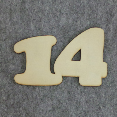 CH47266 ΞΥΛΙΝΟΙ ΑΡΙΘΜΟΙ  ΓΙΑ ΔΙΑΚΟΣΜΗΣΗ 120X80cm/1Τεμ.   ΦΥΣΙΚΟ ΧΡΩΜΑ,   ,ΣΥΝΘΕΣΗ , (8 1) (13gr) ()