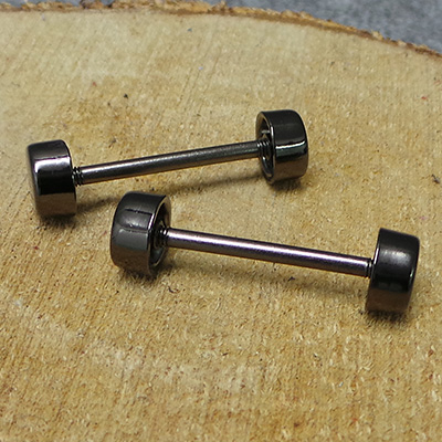CH48014 HANDBAG SCREWS  FOR HANDBAGS 28MM//1PCS/   BLACK NICKEL COLOR,   ,MATERIAL ,, (1 0) ()