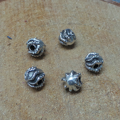 CH49083 ΜΕΤΑΛΛΙΚΕΣ ΔΙΑΚΟΣΜΗΤΙΚΕΣ ΧΑΝΤΡΕΣ  ΓΙΑ ΚΟΣΜΗΜΑ/ΜΠΕΓΛΕΡΙΑ/ΠΑΤΕΡΙΜΕΣ 10mm//5Τεμ.   ΜΕΤΑΛΛΙΚΟ ΧΡΩΜΑ,   ,ΣΥΝΘΕΣΗ ,ΧΑΝΤΡΑ (14 0) (gr) ()