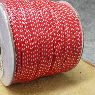 CH49314 Martakia cords per meter,flat ,2mmπλακέ/1meters ,red color (0.6 0)