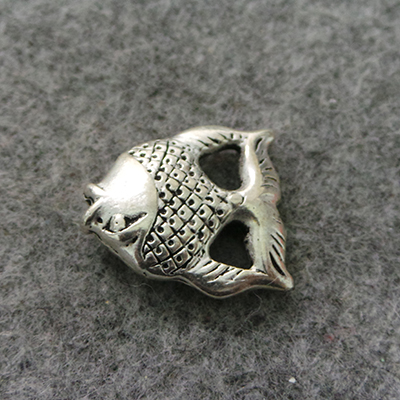 CH49584 Μεταλλικά Ψαράκια κρεμαστά Για Κόσμημα/Διακόσμηση 24X26mm/2Τεμ. Αντικέ Χρώμα, ,Συνθεση Κράμα (μείγμα),Καλοκαιρινά/Θαλασσινά,Χάντρα (0 3) (25gr) ()