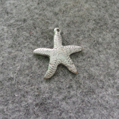 CH49631 Μεταλλικοί αστερίες Μενταγιόν  26mm/20Τεμ. Μεταλλικό Χρώμα Για Κόσμημα/Διακόσμηση Θαλασσινά Περαστά  (0 50) (gr) ()