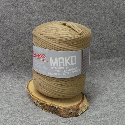 CH50078 LAMA MAKO YARN FOR KNITTING 700gr/130Meters/ (Lama) DARK BEIGE COLOR, COTTON ,Material ,ALL SEASONS, (0 0) ()