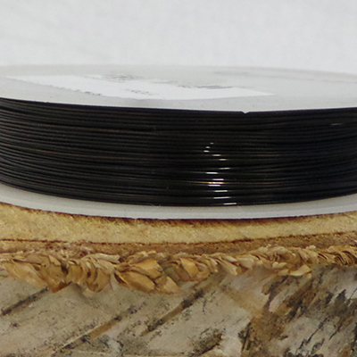 CH50221 Copper Wire ,For Jewellery 0,4/mm//14Meters/26gauge Black Color, Thickness 0.4mm (26Gauge)  ,Material Copper,, (4 0) ()