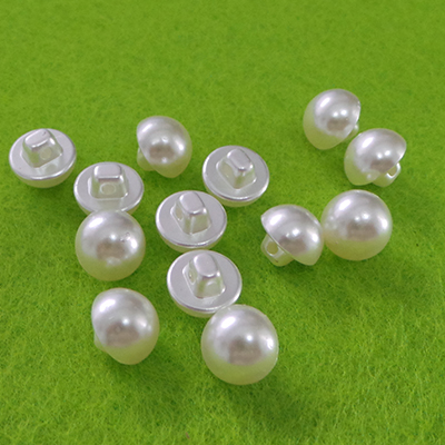 CH50386 Round plastic buttons ,for sewing 10x9mm/50pcs/ pearl color, pearls  ,material plastic,kneeting accessories,beads (0 0)