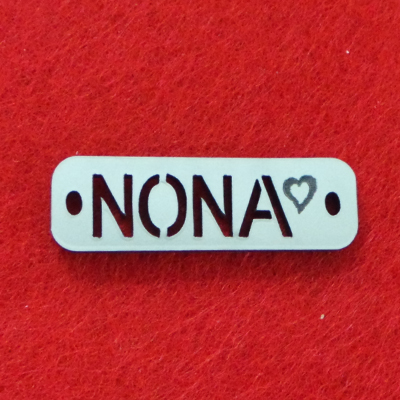 CH50681 Rectangle acrylic laser cuts links  for baptizing 28x8mm/1pcs/   platinum color,links/laser cut army tags  ,material acrylic,family,links/connectors (0 0)