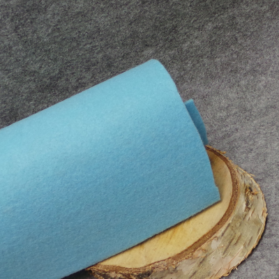 CH50786 3Mm felt per meter ,for handbags 50x100cm/1pcs/ light blue color,   ,material synthetic felt,kneeting accessories, (15 0)