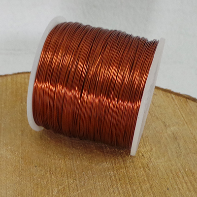 CH50929 Jewellery wire metal round shape,thickness 0.4mm ,0,4mm/26gauge/212meters ,copper color (-1 0)