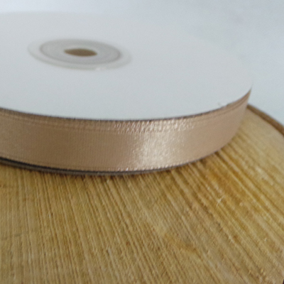 CH51575 Packaging ribbon satin ribbons,no filter ,6mm/23meters,beige color (0 0)