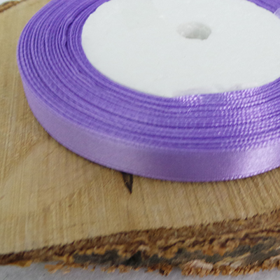 CH51641 Packaging ribbon satin,no filter ,10mm/23meters,violet color (-1 0)