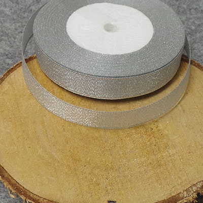 CH52177 Είδη Συσκευασίας Κορδέλες Σατέν ,6mm/23Μέτρ.,Μεταλλικό Χρώμα (10 0) (24gr) ()