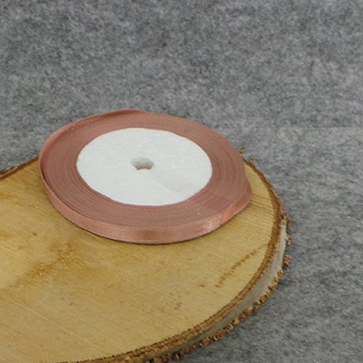 CH53324 Packaging ribbon satin ribbons,no filter ,6mm/23meters,salmon color (0 0)
