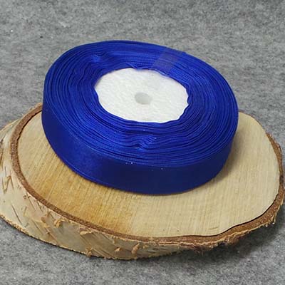 CH53577 Packaging ribbon organza, ,25mm/45meters ,blue sax (0 0)