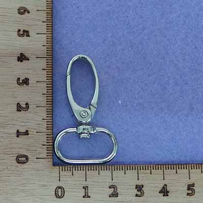 CH53667 Accessories metal clasps hooks, ,43x25mm/2pcs ,platinum color (0 0)