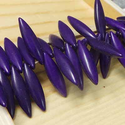 CH53944 SYNTHETIC HOWLIGHT STICKS  FOR JEWELLERY 30X8mm/100Pcs/   BLUE COLOR,   ,Material ,, (6 4) ()