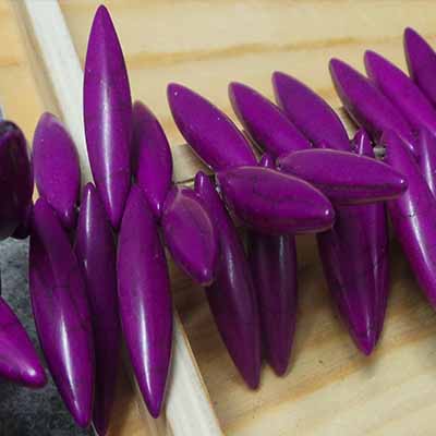 CH53947 SYNTHETIC HOWLIGHT STICKS  FOR JEWELLERY 30X8mm/100Pcs/   LILAC COLOR,   ,Material ,, (4 4) ()