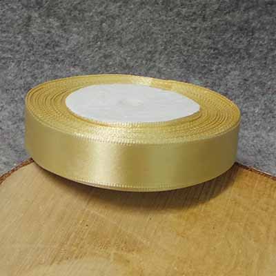 CH53961 SATIN RIBON  FOR DECORATION 15mm/23Meters/   GOLD PLATED color,   ,Material ,, (0 3) ()